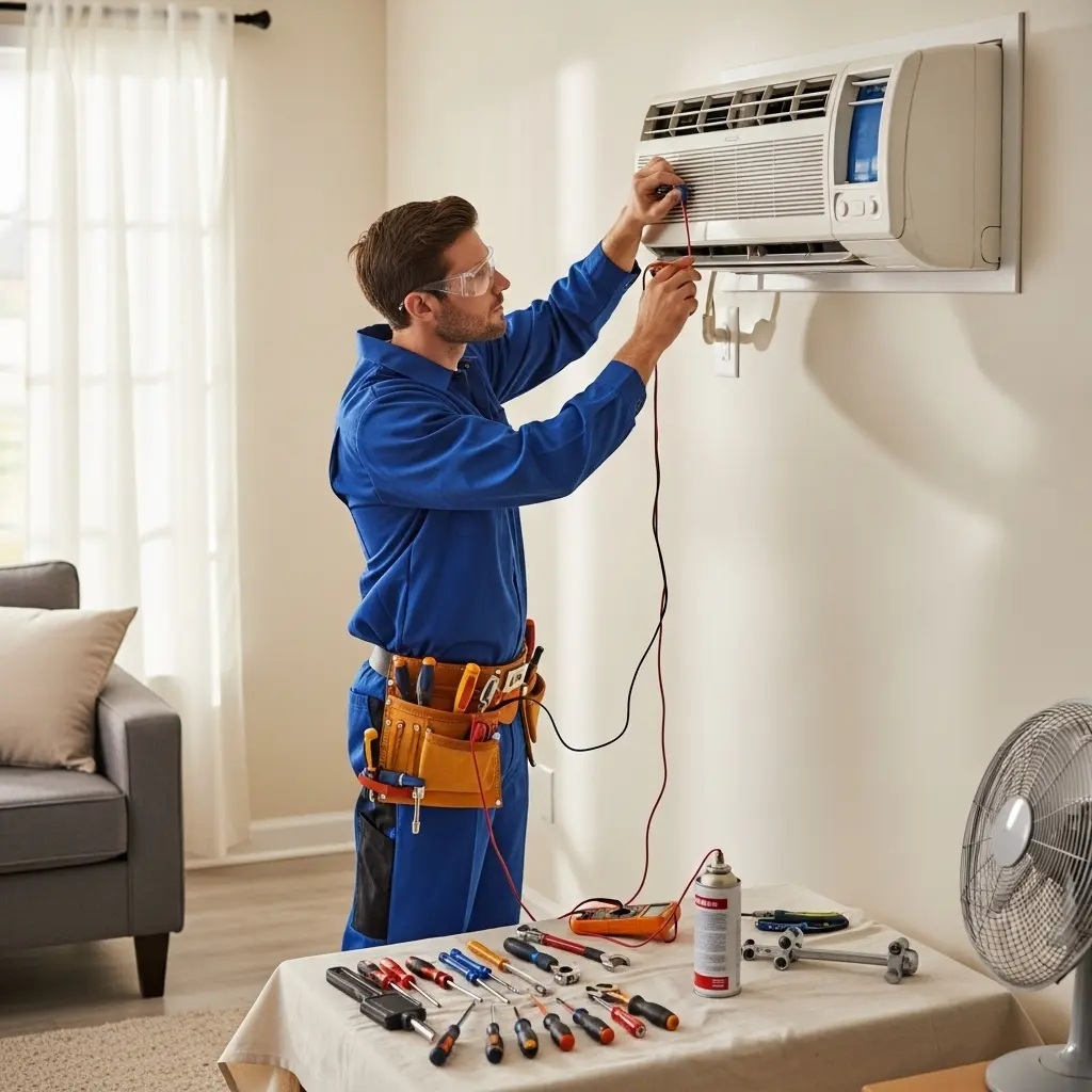 Beşiktaş Şenocak Şenocak klima gaz dolumu ve bakım – Enerji verimliliği artırıldı. - Teknik servis örneği